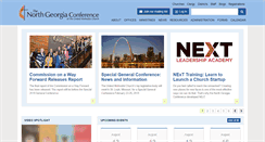 Desktop Screenshot of ngumc.org