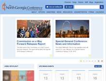 Tablet Screenshot of ngumc.org